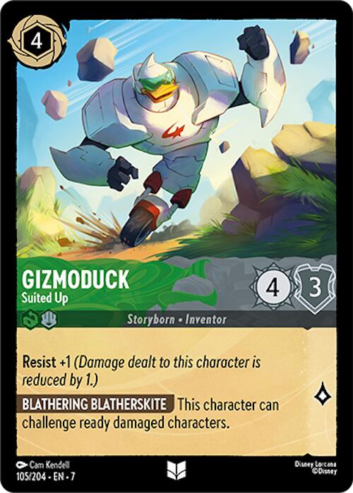 Disney Lorcana: Gizmoduck - Suited Up card image