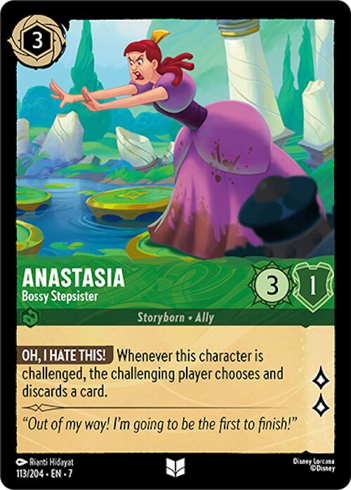 Disney Lorcana: Anastasia - Bossy Stepsister card image