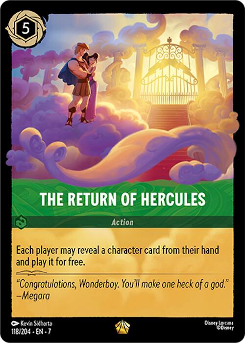 Disney Lorcana: The Return of Hercules card image