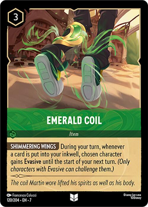 Disney Lorcana: Emerald Coil card image