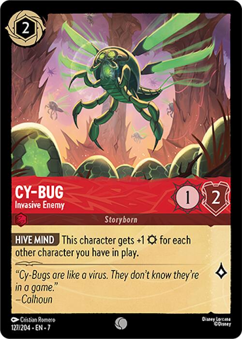 Disney Lorcana: Cy-Bug - Invasive Enemy card image