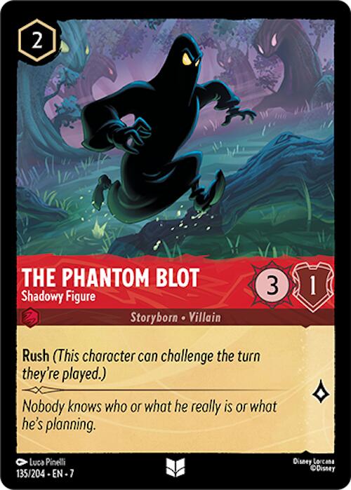 Disney Lorcana: The Phantom Blot - Shadowy Figure card image