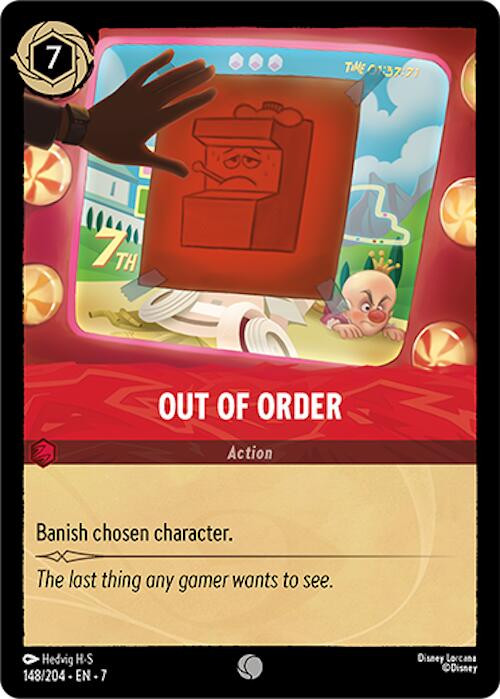 Disney Lorcana: Out of Order card image