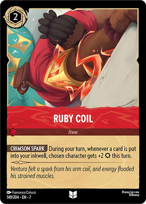 Disney Lorcana: Ruby Coil card image