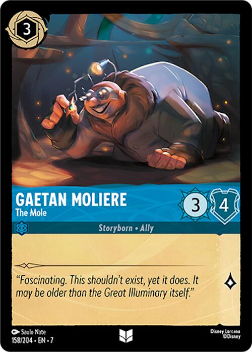 Disney Lorcana: Gaetan Moliere - The Mole card image