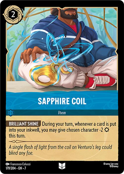 Disney Lorcana: Sapphire Coil card image