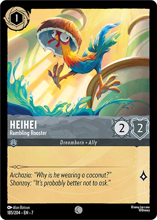 Disney Lorcana: Heihei - Rambling Rooster card image