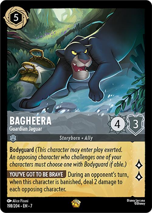 Disney Lorcana: Bagheera - Guardian Jaguar card image