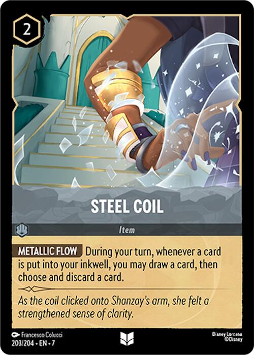 Disney Lorcana: Steel Coil card image