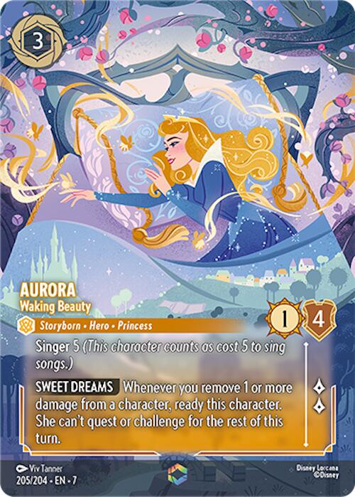 Disney Lorcana: Aurora - Waking Beauty (Enchanted) card image