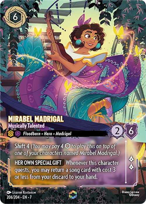 Disney Lorcana: Mirabel Madrigal - Musically Talented (Enchanted) card image