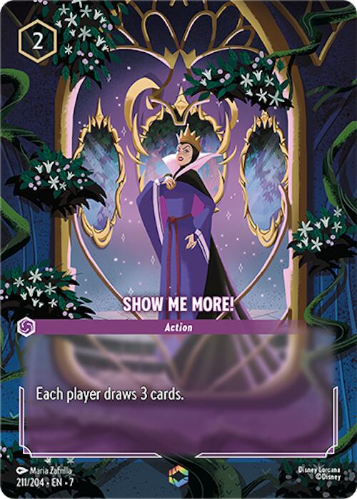 Disney Lorcana: Show Me More! (Enchanted) card image