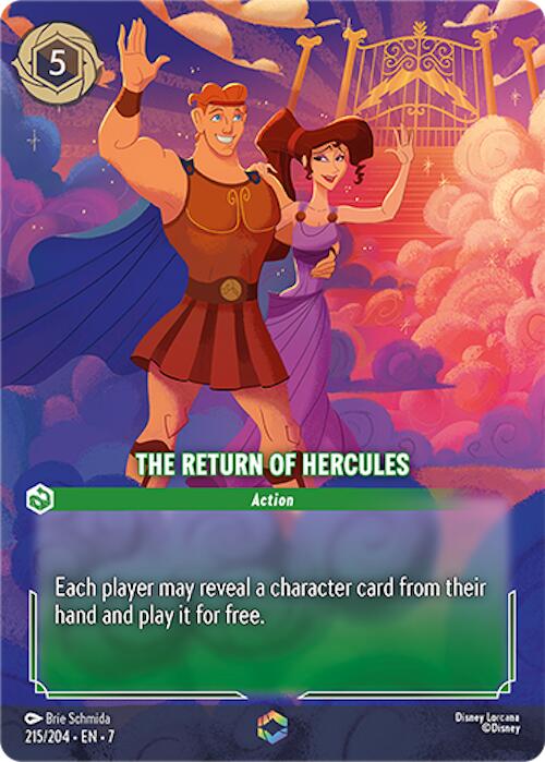 Disney Lorcana: The Return of Hercules (Enchanted) card image