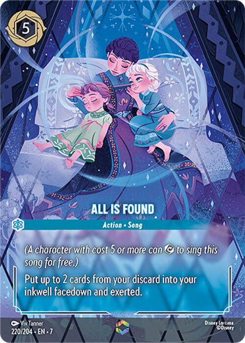 Disney Lorcana: All Is Found (Enchanted) card image