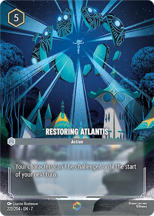 Disney Lorcana: Restoring Atlantis (Enchanted) card image