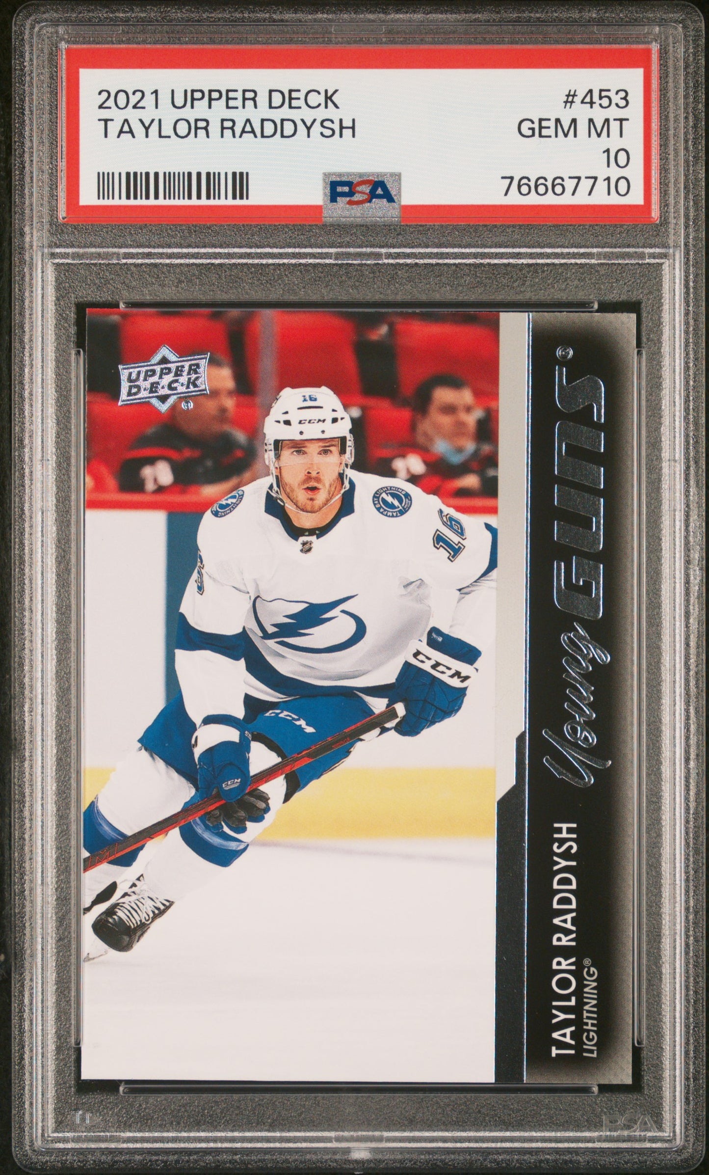 2021-22 Upper Deck Series 2 - #453 - Taylor Raddysh Young Guns PSA 10