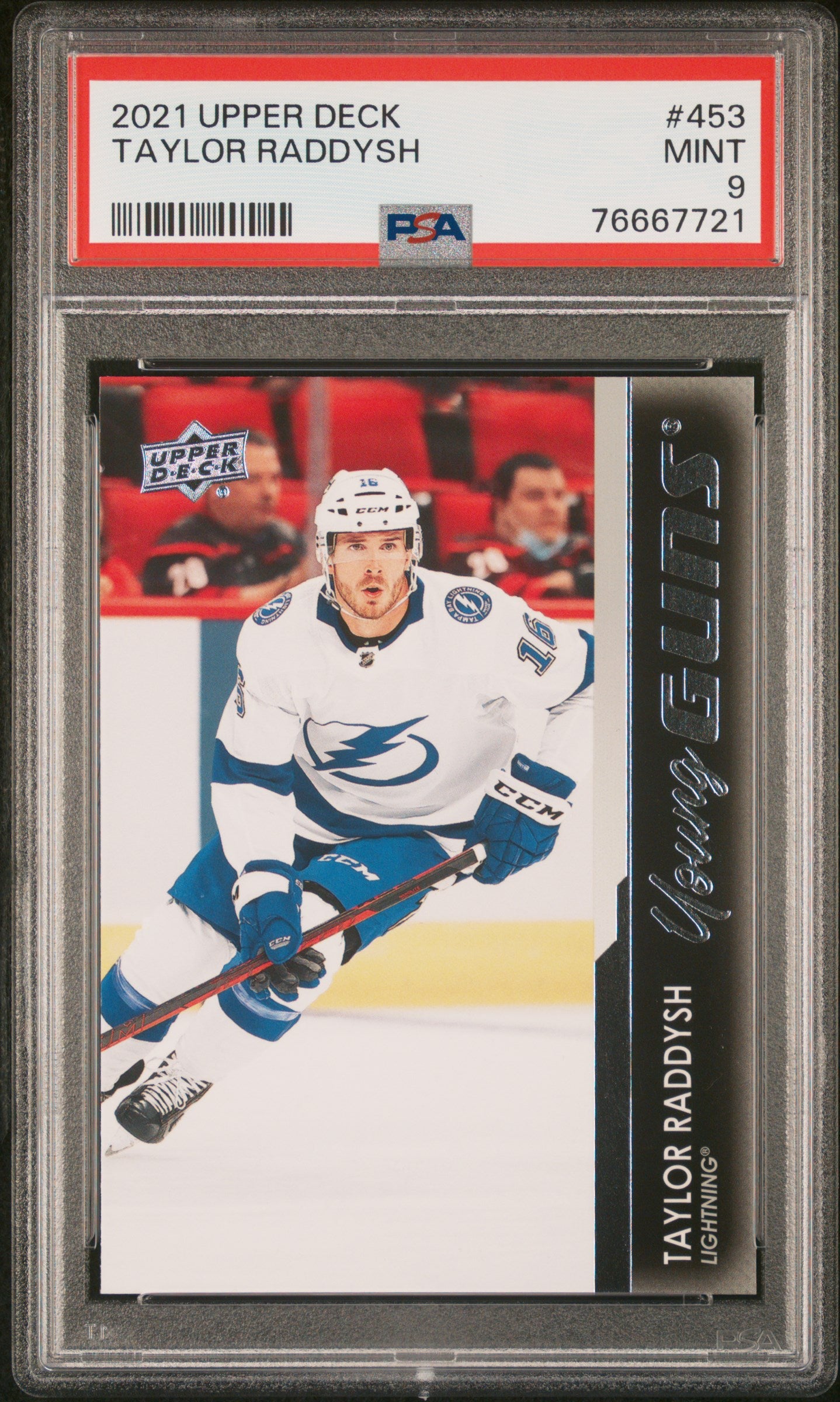 2021-22 Upper Deck Series 2 - #453 - Taylor Raddysh Young Guns PSA 9