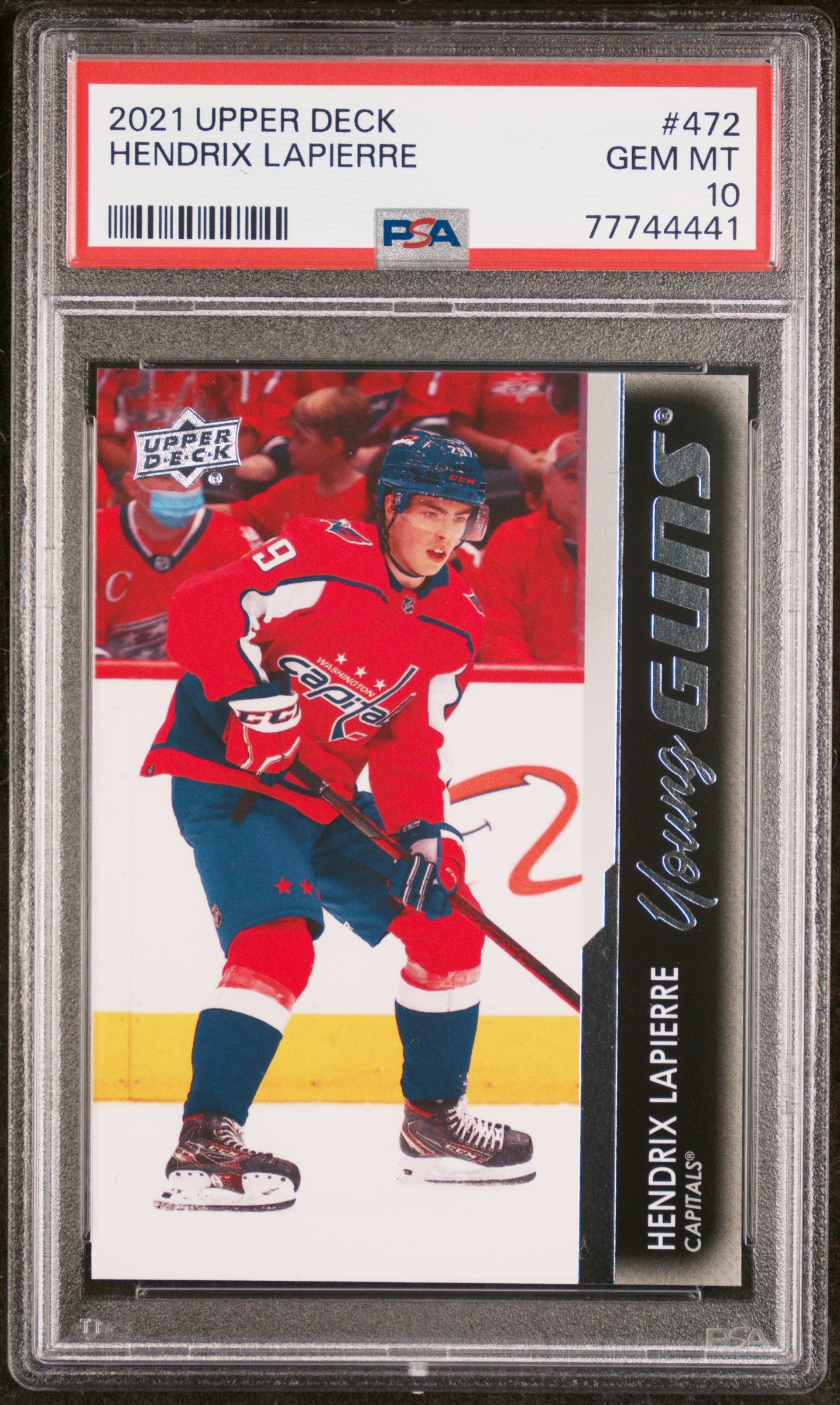 2021-22 Upper Deck Series 2 - #472 - Hendrix Lapierre Young Guns PSA 10