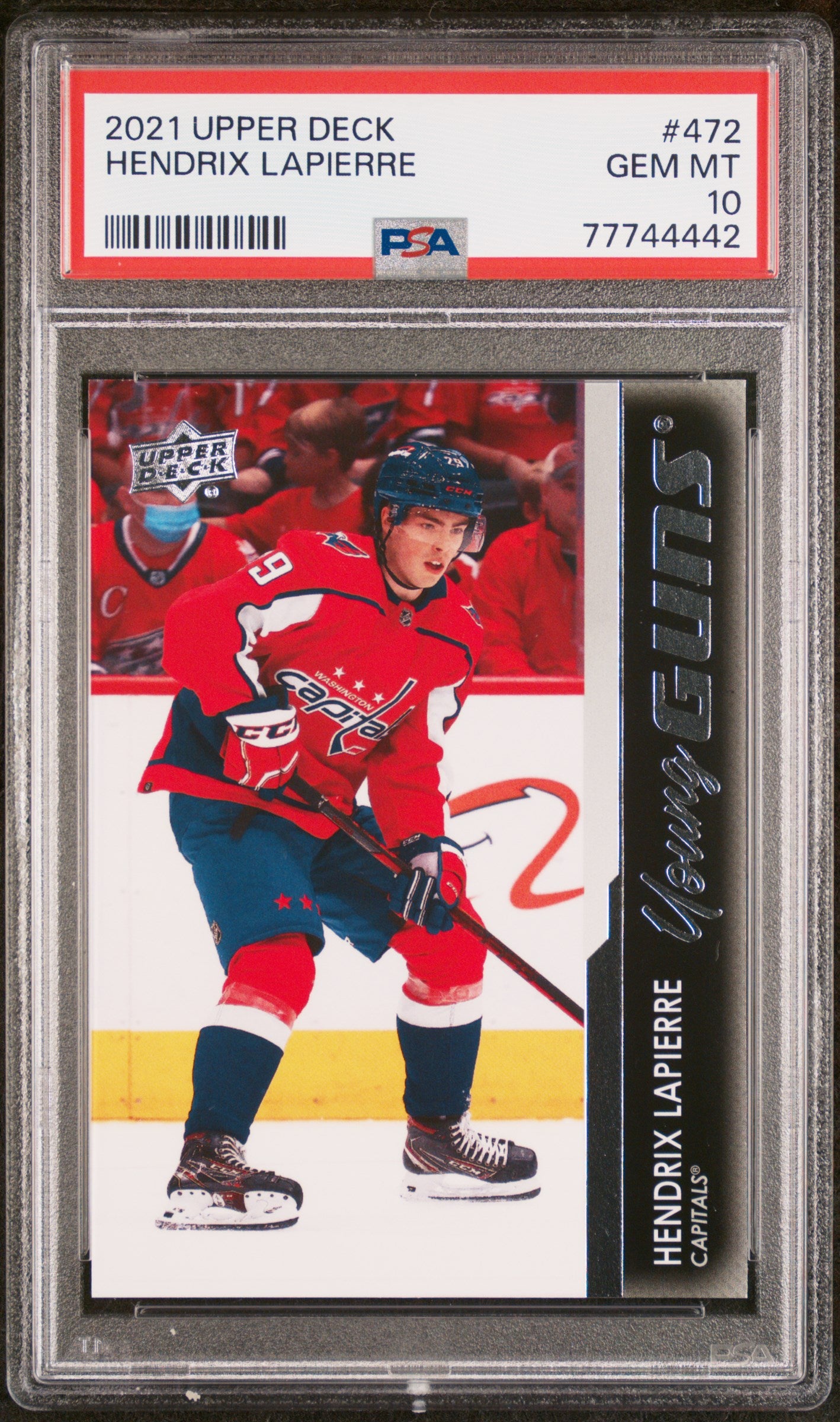 2021-22 Upper Deck Series 2 - #472 - Hendrix Lapierre Young Guns PSA 10