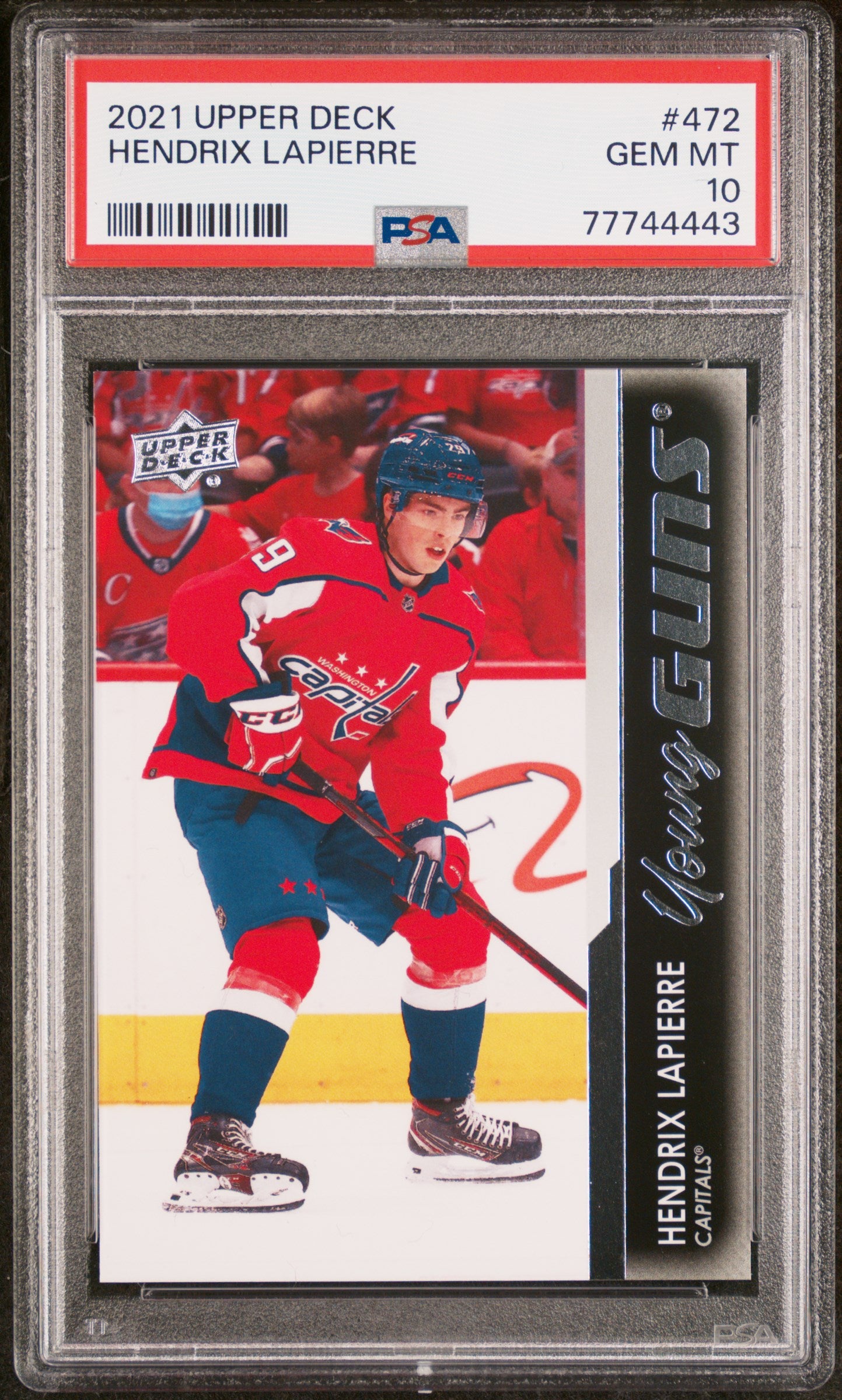 2021-22 Upper Deck Series 2 - #472 - Hendrix Lapierre Young Guns PSA 10