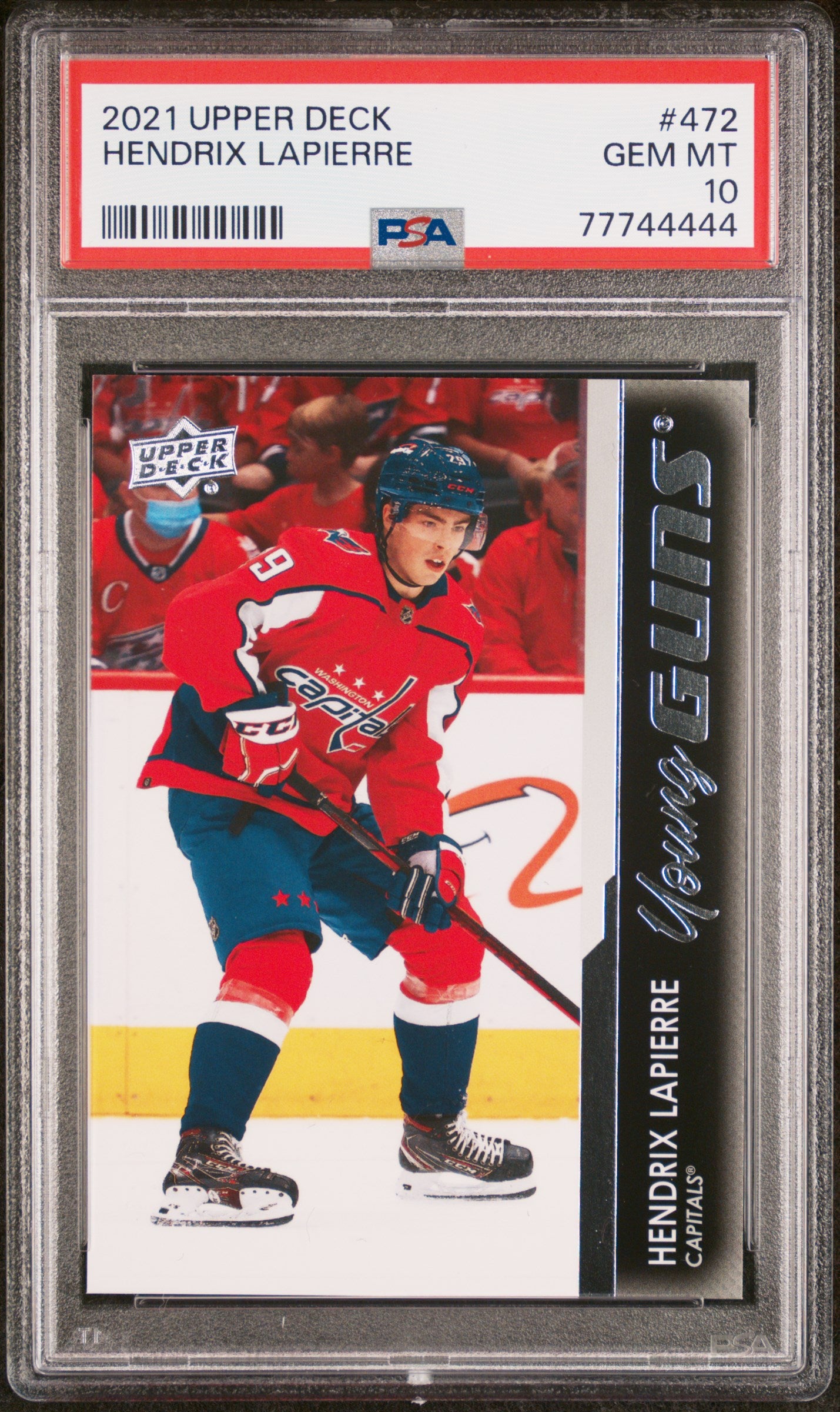 2021-22 Upper Deck Series 2 - #472 - Hendrix Lapierre Young Guns PSA 10