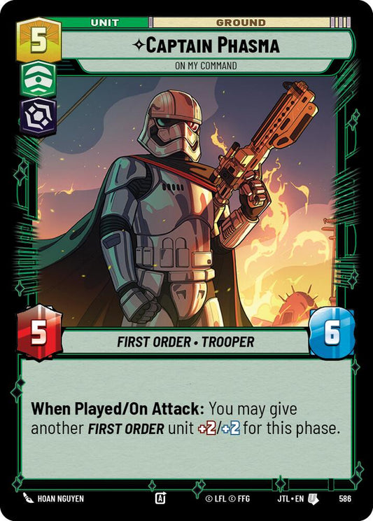 Star Wars: Unlimited: Captain Phasma - On My Command (Foil) card image