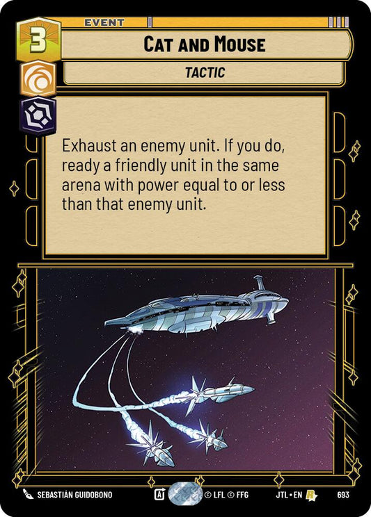 Star Wars: Unlimited: Cat and Mouse (Foil) card image