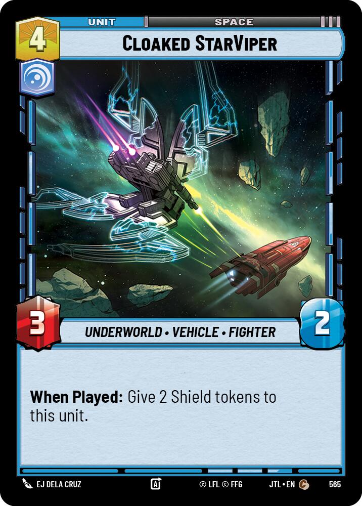 Star Wars: Unlimited: Cloaked StarViper (Foil) card image