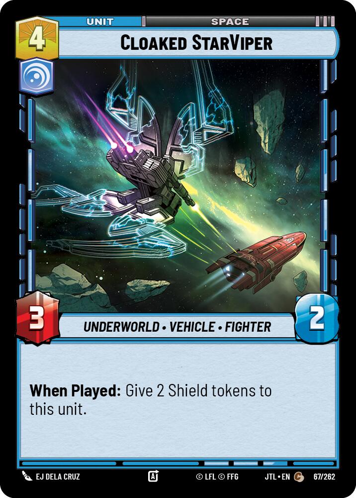 Star Wars: Unlimited: Cloaked StarViper card image