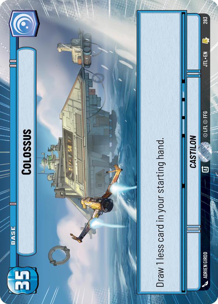 Star Wars: Unlimited: Colossus (Hyperspace) card image