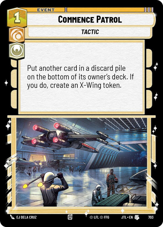 Star Wars: Unlimited: Commence Patrol (Foil) card image