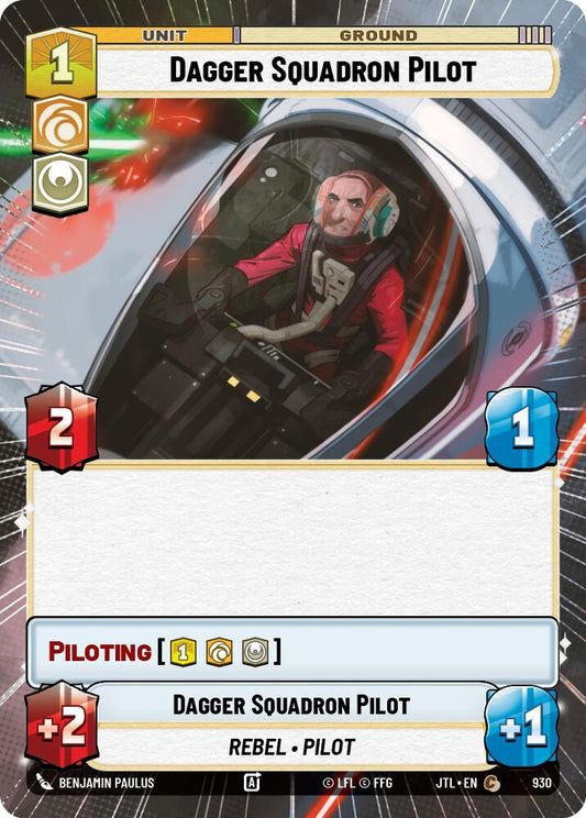 Star Wars: Unlimited: Dagger Squadron Pilot (Hyperspace Foil) card image