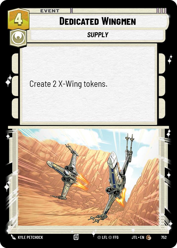 Star Wars: Unlimited: Dedicated Wingmen (Foil) card image