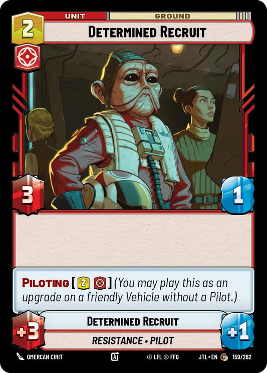 Star Wars: Unlimited: Determined Recruit card image