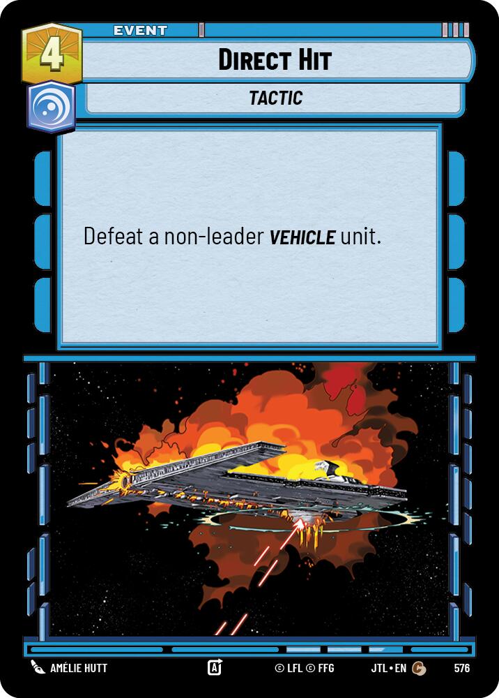 Star Wars: Unlimited: Direct Hit (Foil) card image