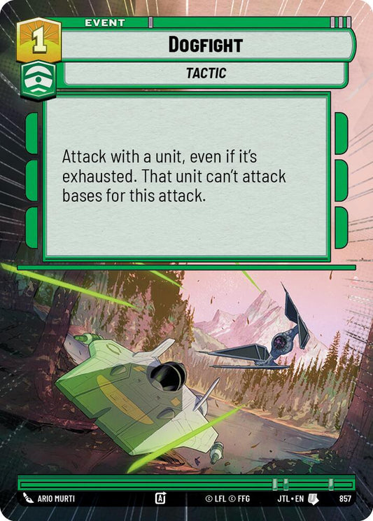 Star Wars: Unlimited: Dogfight (Hyperspace Foil) card image