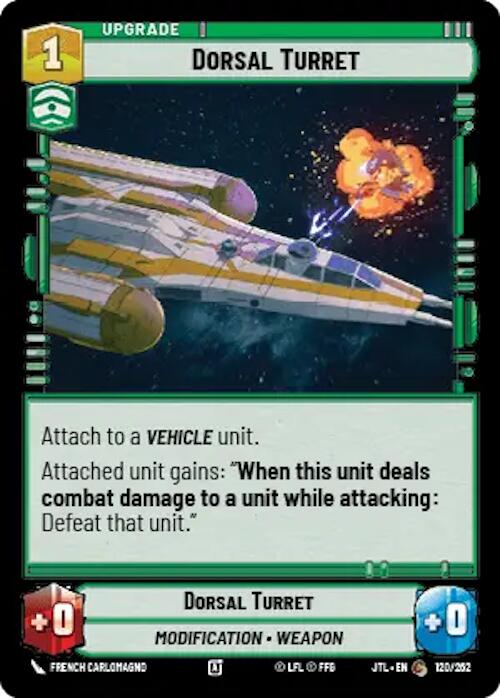 Star Wars: Unlimited: Dorsal Turret card image