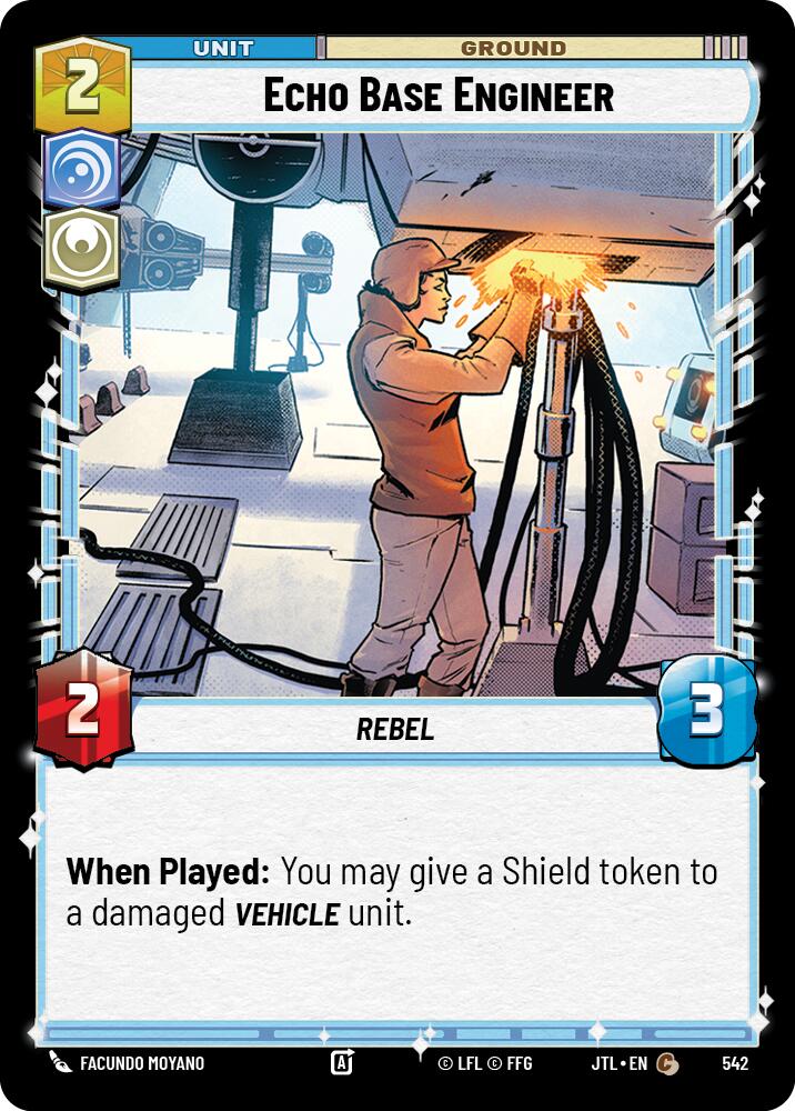 Star Wars: Unlimited: Echo Base Engineer (Foil) card image