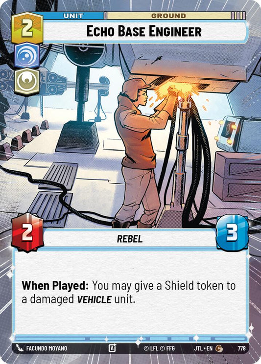 Star Wars: Unlimited: Echo Base Engineer (Hyperspace Foil) card image