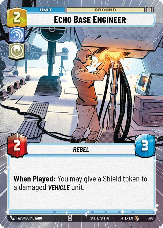 Star Wars: Unlimited: Echo Base Engineer (Hyperspace) card image