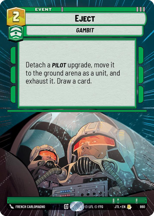 Star Wars: Unlimited: Eject (Hyperspace Foil) card image