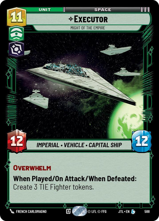 Star Wars: Unlimited: Executor - Might of the Empire (Foil) card image