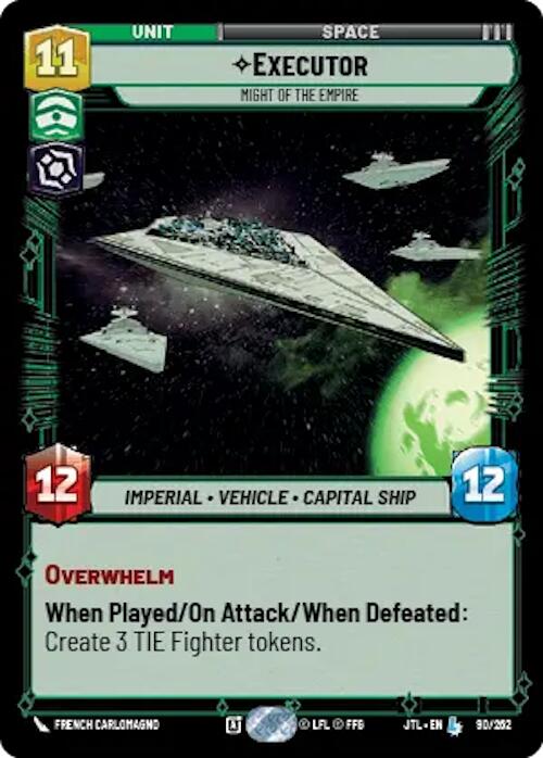 Star Wars: Unlimited: Executor - Might of the Empire card image