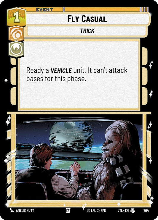 Star Wars: Unlimited: Fly Casual (Foil) card image