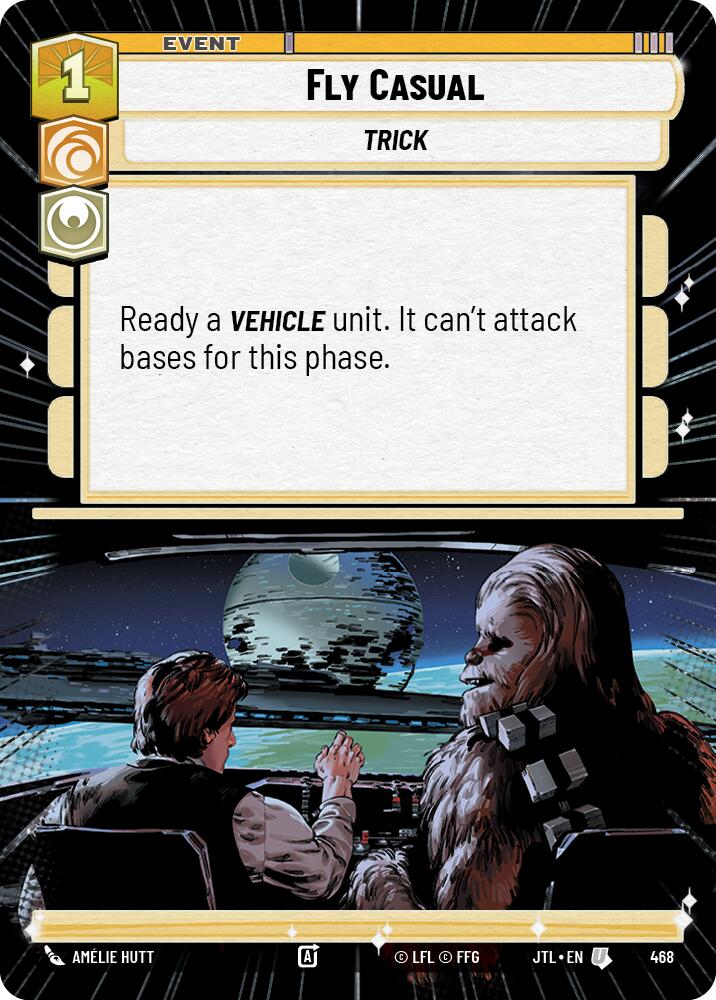 Star Wars: Unlimited: Fly Casual (Hyperspace) card image