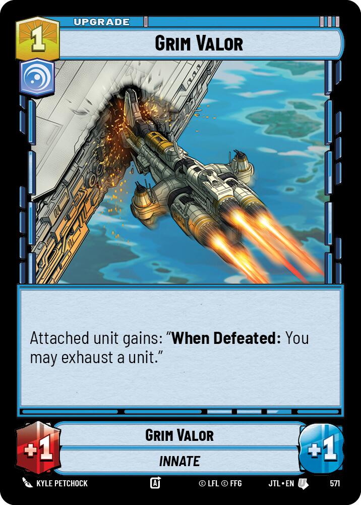 Star Wars: Unlimited: Grim Valor (Foil) card image