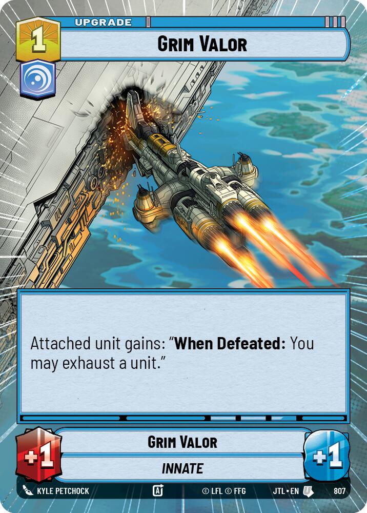 Star Wars: Unlimited: Grim Valor (Hyperspace Foil) card image