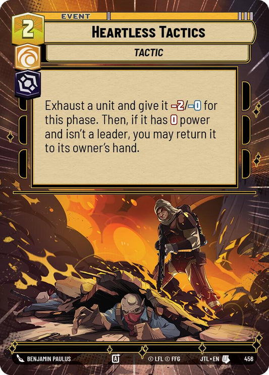 Star Wars: Unlimited: Heartless Tactics (Hyperspace) card image