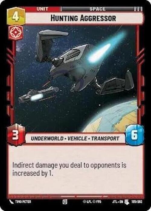 Star Wars: Unlimited: Hunting Aggressor card image