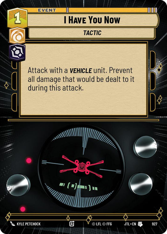 Star Wars: Unlimited: I Have You Now (Hyperspace Foil) card image